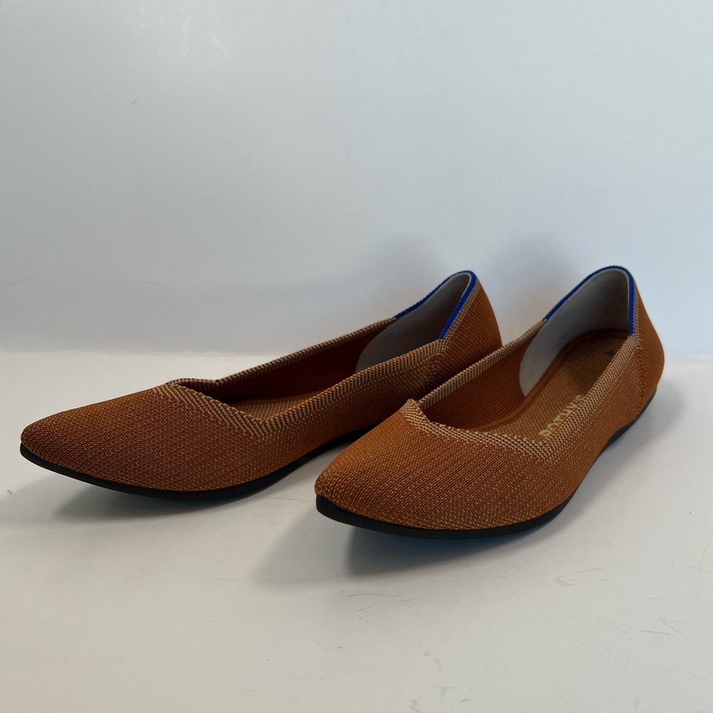 EUC! Rothy's The Point Orange WSize 6.5 - Picture 4 of 13